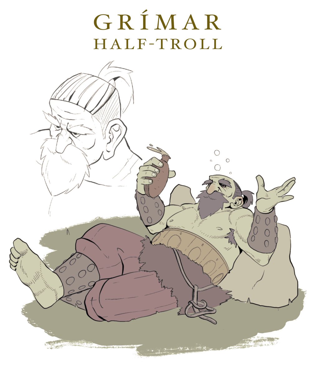 Character from my personal norse manga #characterdesign #originalcharacter #oc #norse #norwegianart