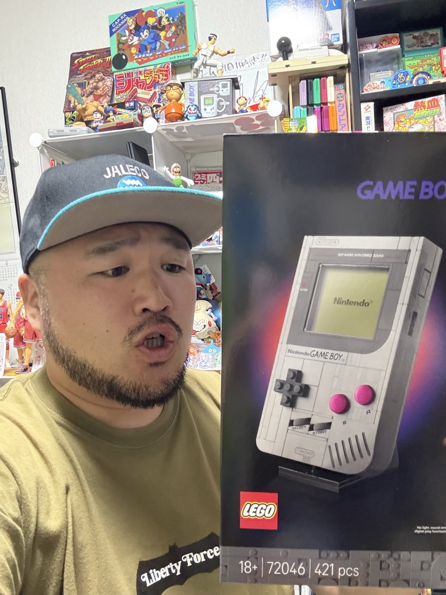 頼んでた ゲームボーイのLEGOが
キター！！！！！！

今度生配信で作ろうかな！💪