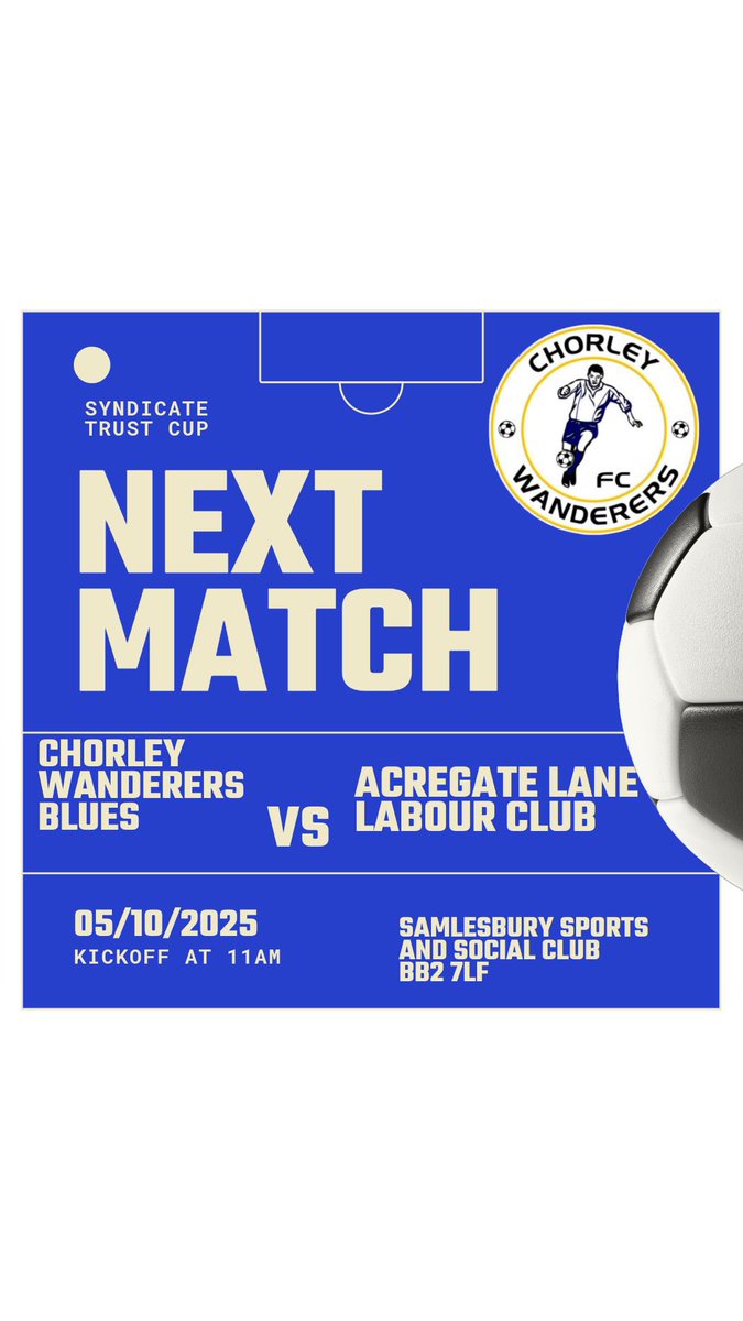 Chorley Wanderers FC (Open) (@chorleyw_openfc) on Twitter photo 
