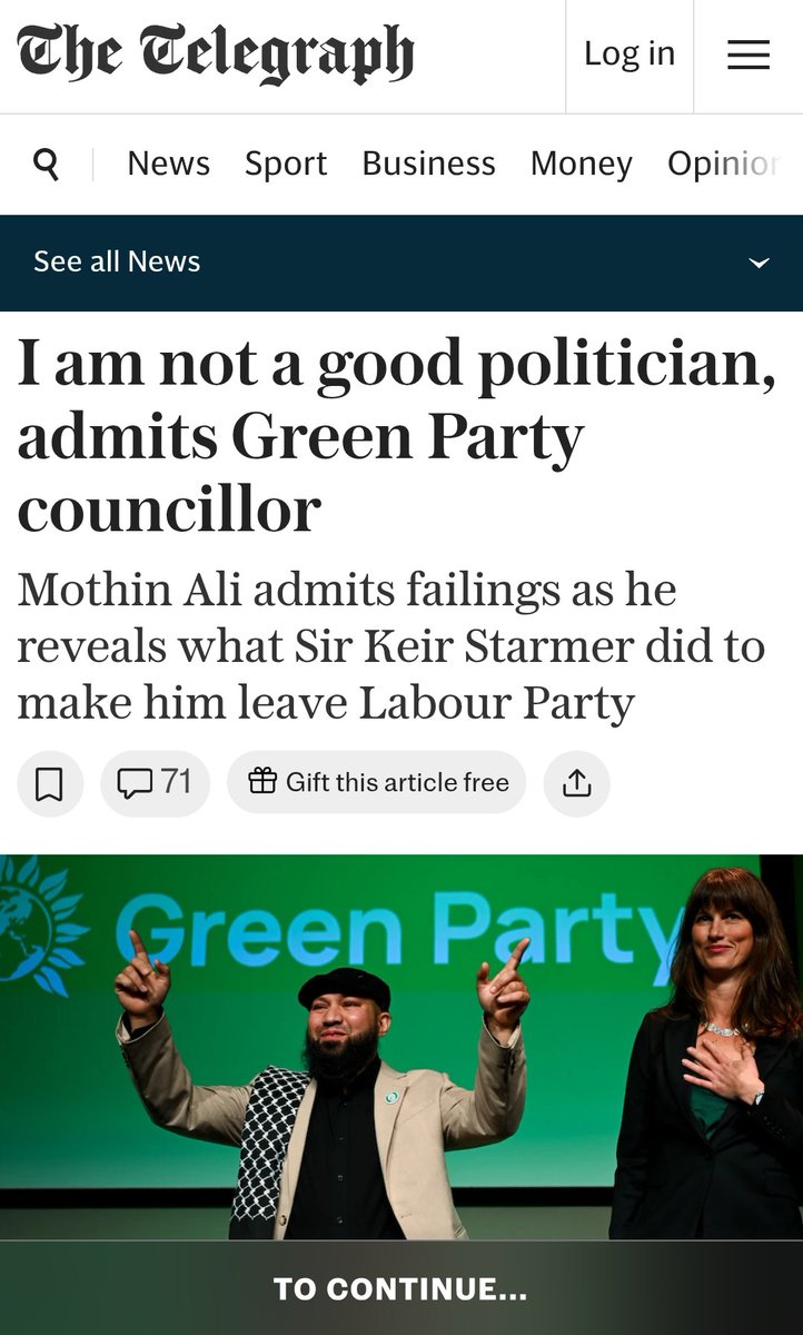 If you want to see why the telegraph is failing so horribly, take a look at this headline,  then listen to the speech. Just another example of really poor journalism.
When they're can't attack your arguments, they resort to distortion to the point of lying!