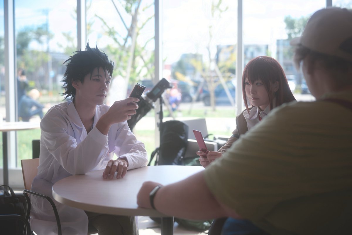 【cosplay】
STEINS;GATE
岡部倫太郎：<a href="/mitsurugi_cos/">ミツルギ</a>
牧瀬紅莉栖：<a href="/takahashiarika/">たかはし ありか</a>
橋田至：<a href="/Akashi_karaoke/">アカシ/🐁💚鰹節@アカシ組組長</a>

📷：ウンスさん（<a href="/eunsu_0627/">ウンス(隠秀)/札アコ両日</a>）
#シンサツコス3
