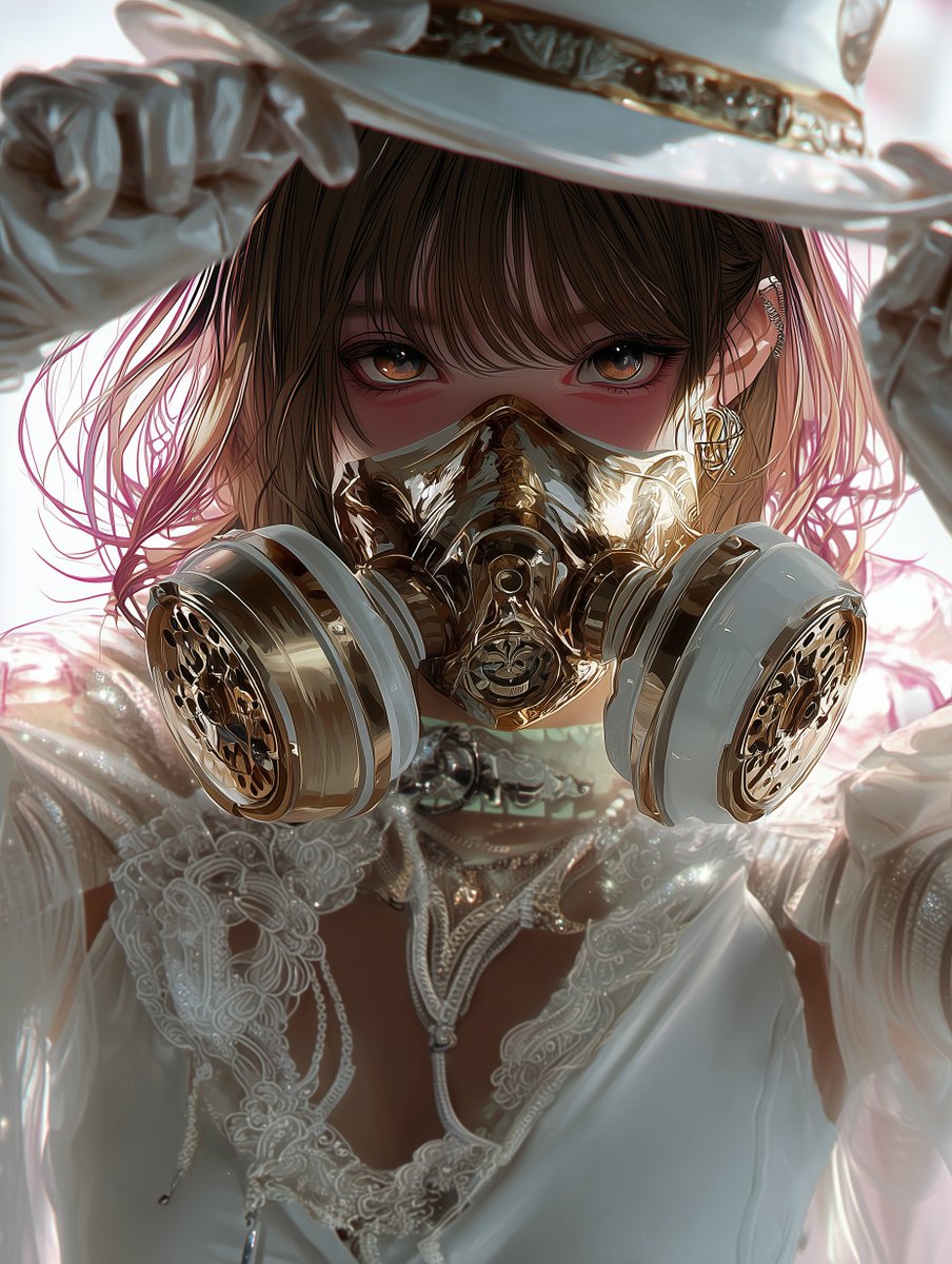 xbossdropx's tweet photo. 今日も今日とてスチームパンクの差分を！
スチームパンク感少な目だけど可愛い✨
#aiartworks #AIgirl #midjourney #AIイラスト︎ 
#AI術師さんと繋がりたい https://t.co/hE8UpP1YkG
