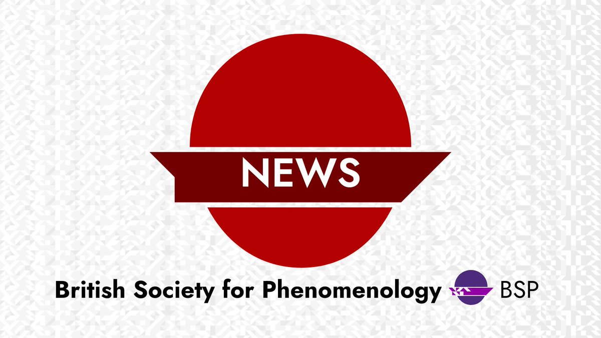 "Phenomenology and the perception/sensation distinction"
Call for abstracts for a workshop February 6, 2026 - February 7, 2026, NTNU, Trondheim, Norway.
thebsp.org.uk/2025/10/05/phe…