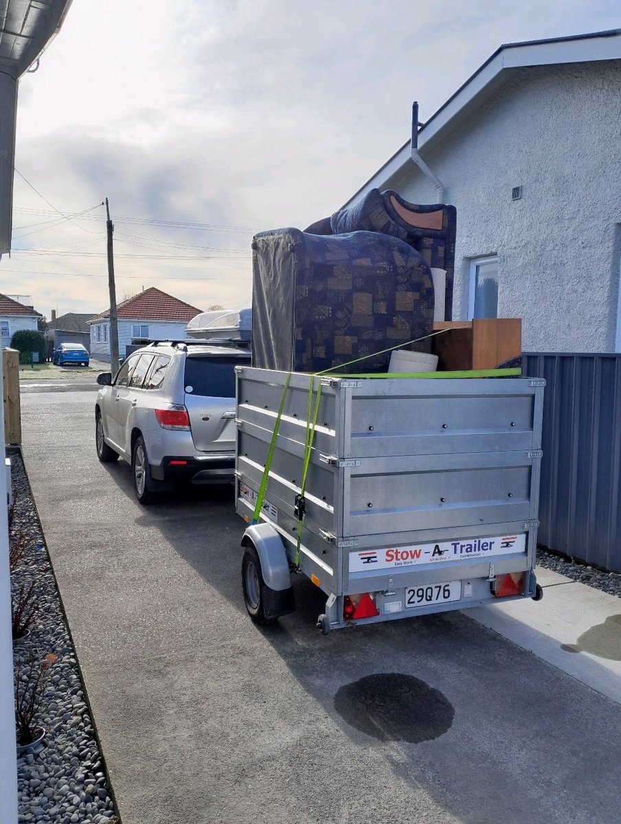 Stow_A_Trailer's tweet photo. One of our first customers reached out today to say how happy they are with their Stow-A-Trailer they purchased in 2019.  Now have ordered one of our new options of the Metal, Lockable, Bi-Folding lids. Collection later this month. https://t.co/c1dPxXcrwx