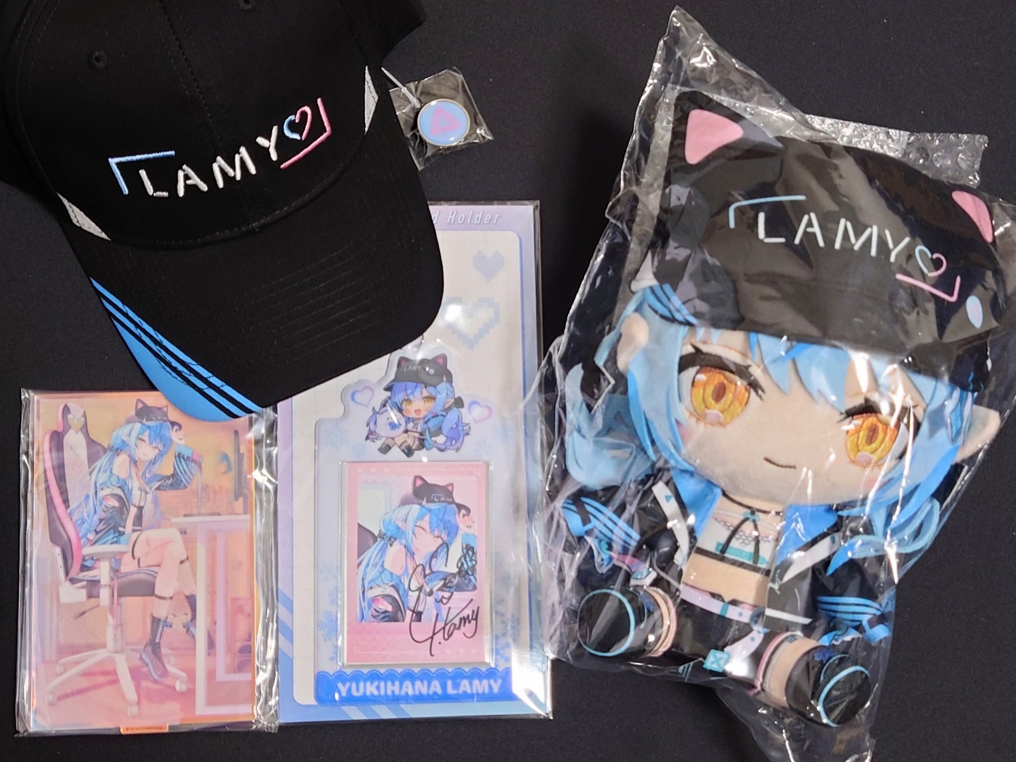 雪花ラミィ サイバー衣装記念 フルセット 直筆サイン 雪花ラミィ