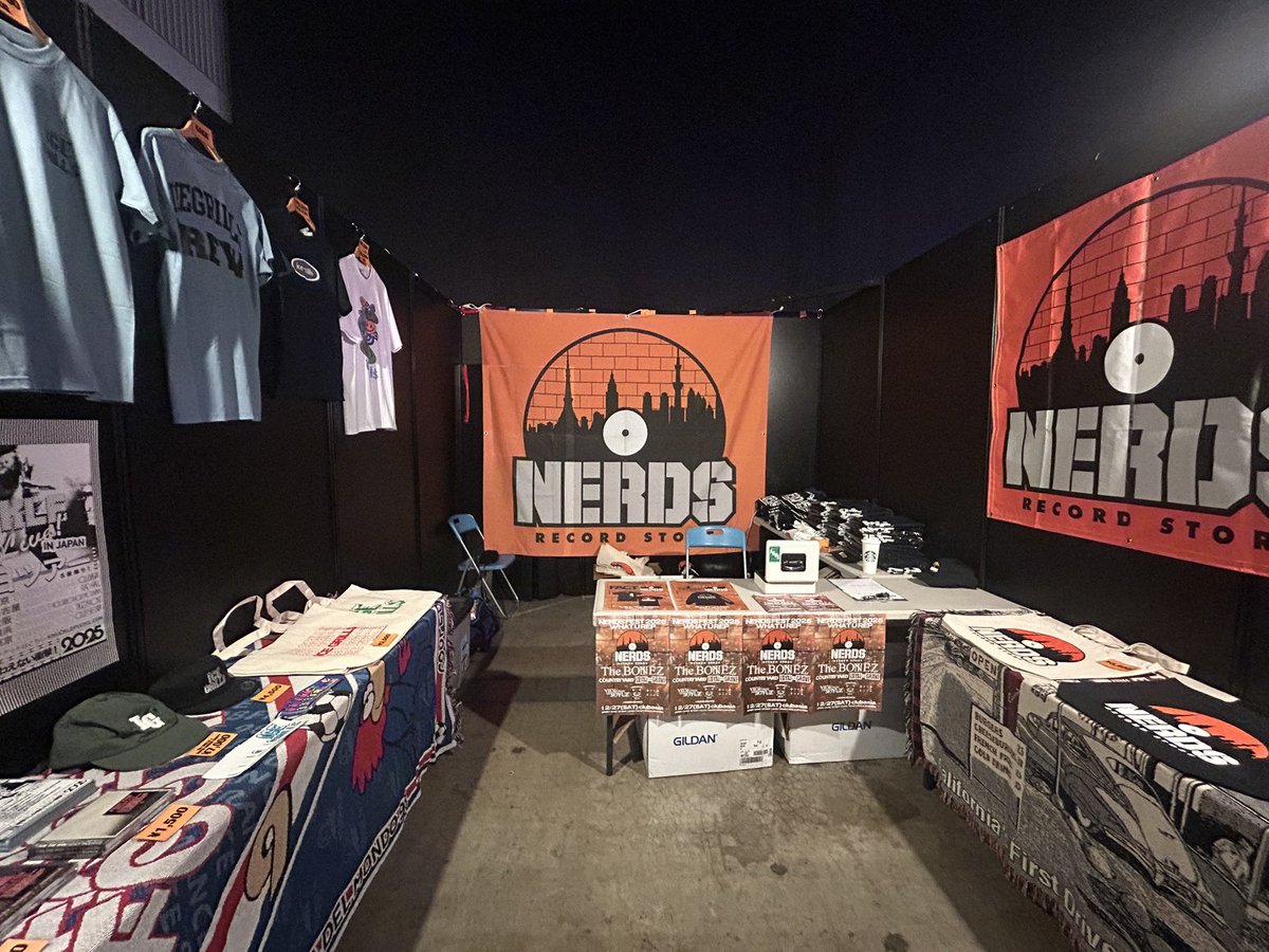 fact Tシャツ NERDS RECORD STORE コラボXXL オーラマ