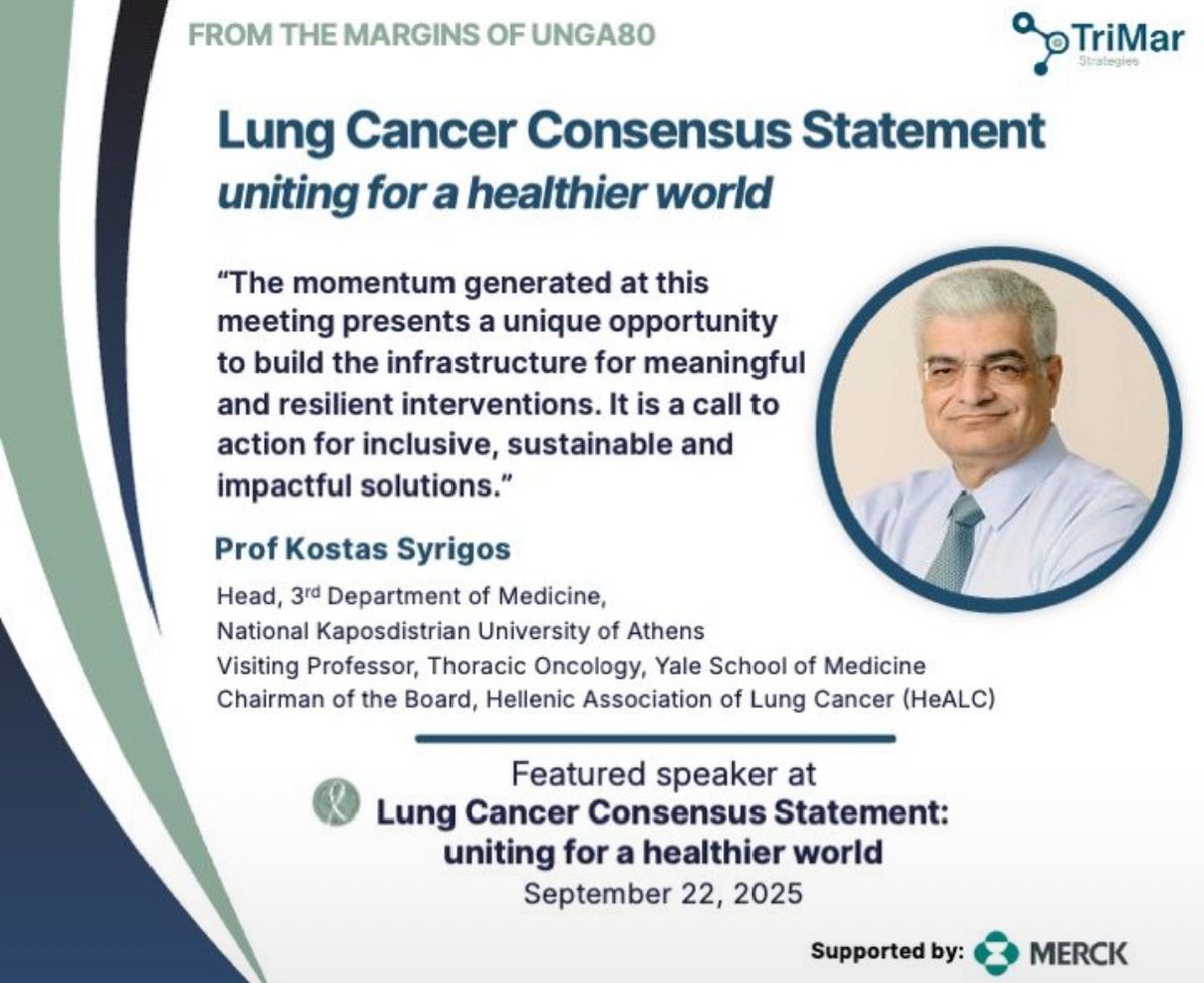 The discussions and collaborations around the Lung Cancer Consensus Statement: uniting for a healthier world highlighted the importance of partnership, empathy, and shared vision in improving outcomes for people at risk for and living with #lungcancer 
🤝 Together, we can turn