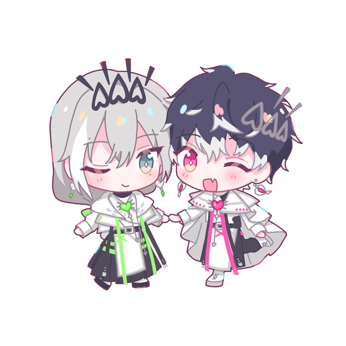 너무 귀여워서 혼자 보면 손해야 🥹……………..
동생한테 테누토 유키모모 받았어요 💚🩷🥹🥹