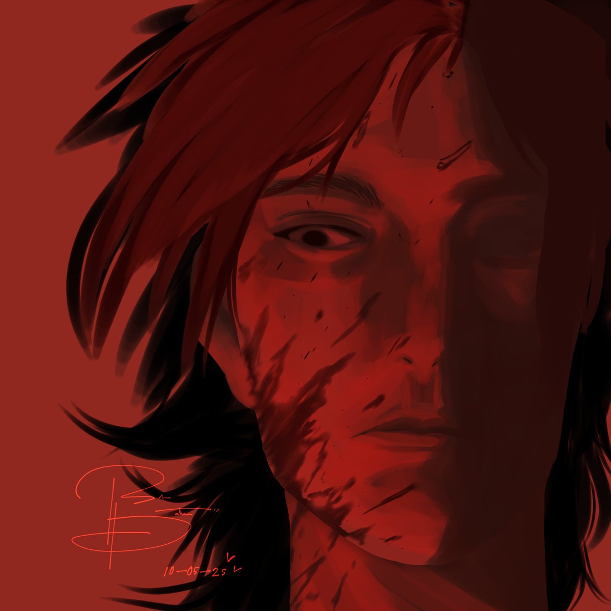 runaaaaaa_00's tweet photo. JUST DREW MICHEAL FROM BOREDOM^^! #bllk #bluelock #michealkaiser https://t.co/9dyQ010ffg