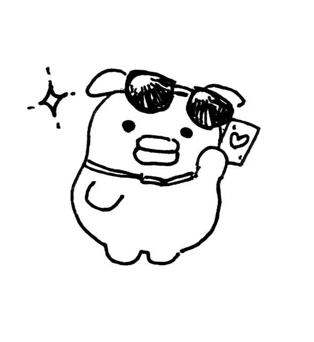 テキーラくん風のくちぱっちなるものを描いたりした 