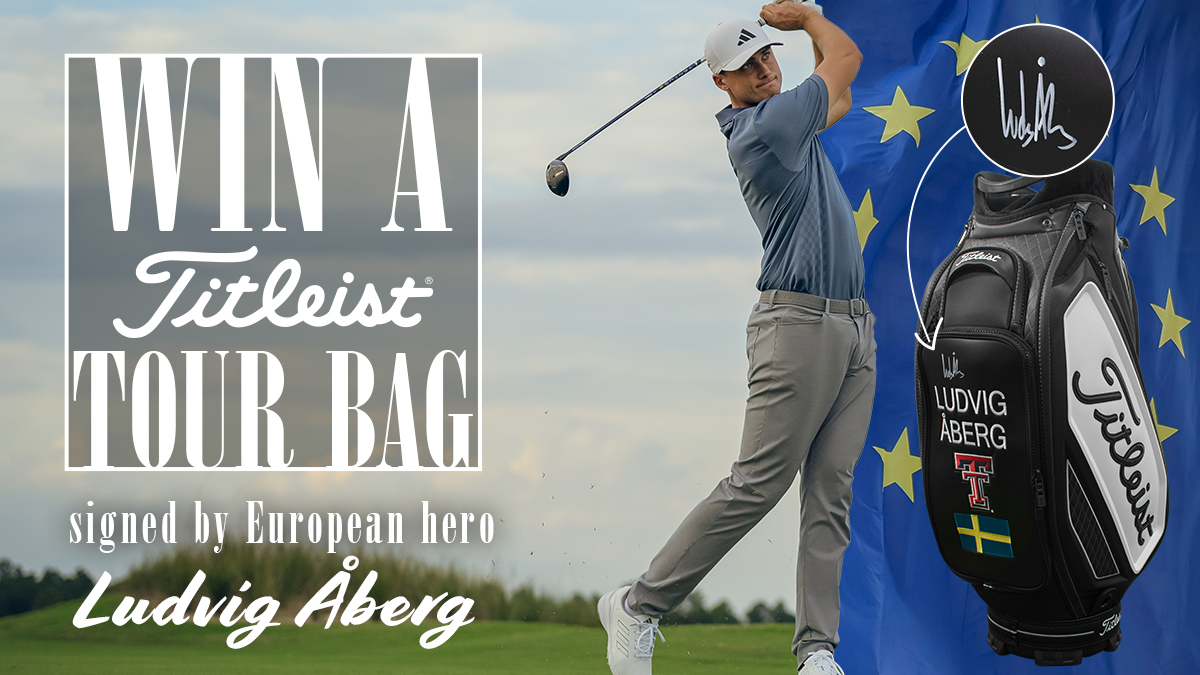 To celebrate Europe’s win at the Ryder Cup, we’re giving you the chance win a signed Ludvig Åberg Titleist tour bag 🇪🇺

Enter now 👉 fg1.uk/222-Q1073026