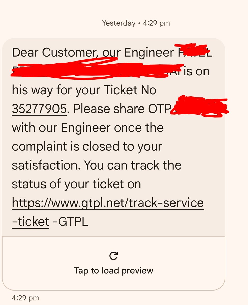 dhaval2404's tweet photo. @GTPLHathwayLtd Hello @GTPLHathwayLtd,

My internet has stopped working again. The request number is #35277905.

It seems your service engineer has been "on the way" since yesterday at 4:30 PM. Could you please help him find my address? https://t.co/zzwuJXjv02