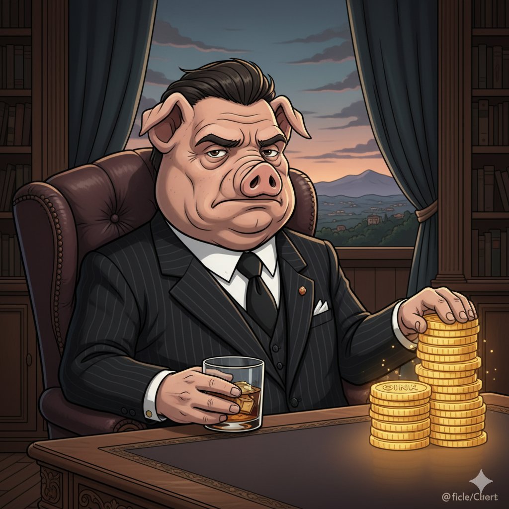 bi_key73141's tweet image. Keep your friends close, but your OINK closer. 🐷🤵‍♂️
The family business is expanding into decentralization.
Never take sides against the family... especially the OINK family.
#OINK #Godfather #MichaelCorleone #DeFi