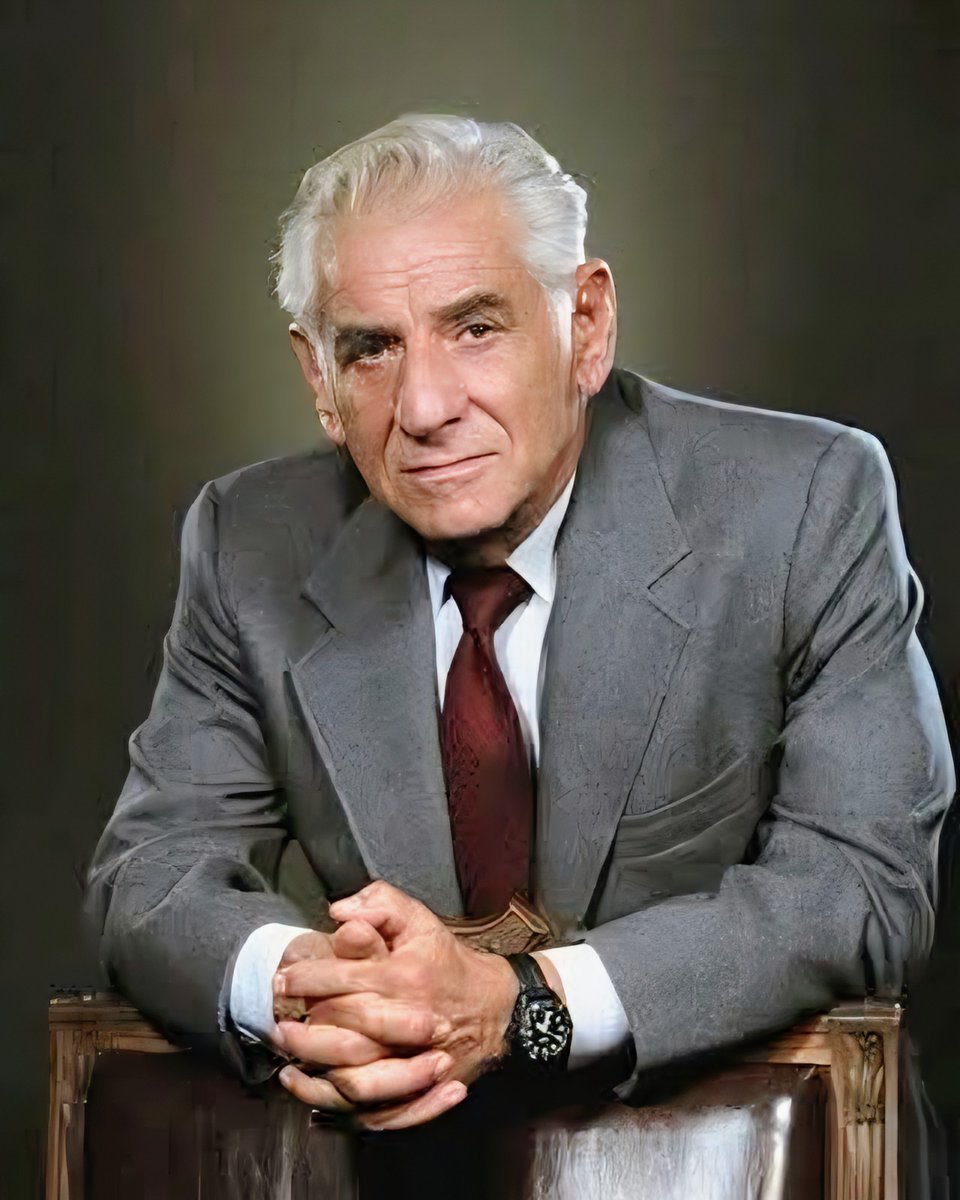 ConrothN's tweet image. #happysunday with our dear Lenny ❤️ 🎶

#leonardbernstein #musiccomposer #musicconductor