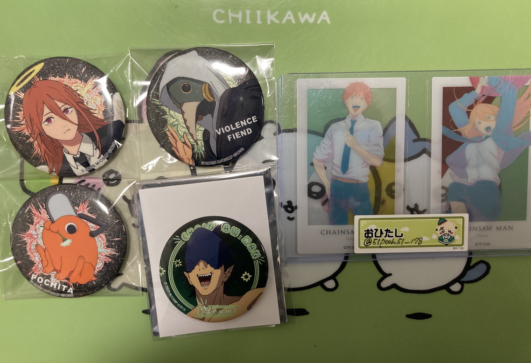 チェンソーマン ラメキラ缶バッジ 12個セット チェンソーマン ラメキラ 缶バッジ 天使の悪魔 - メルカリ