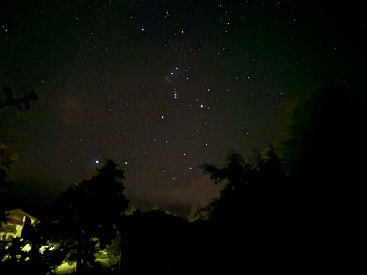 Sterrenhemel boven #burchen