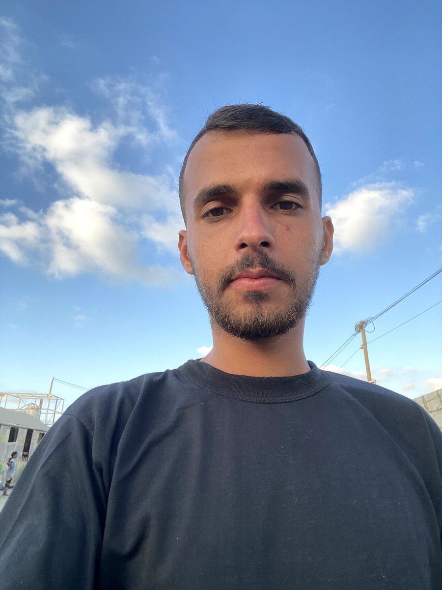oday_jabour's tweet photo. Good morning from the tent 💔

We don’t know what today will bring, noise, fear, or silence.

Leave a comment, say hello, remind me we’re not forgotten. https://t.co/w7zoZsnah2