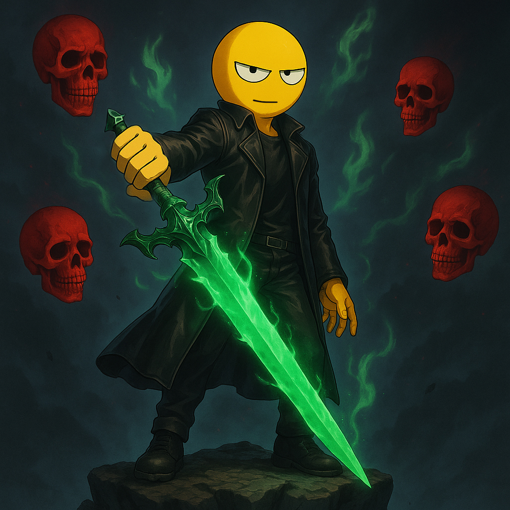 I said my sword was a tool of justice. Not used in anger. Not used for vengeance. But now... Now I'm not so sure. $Palu