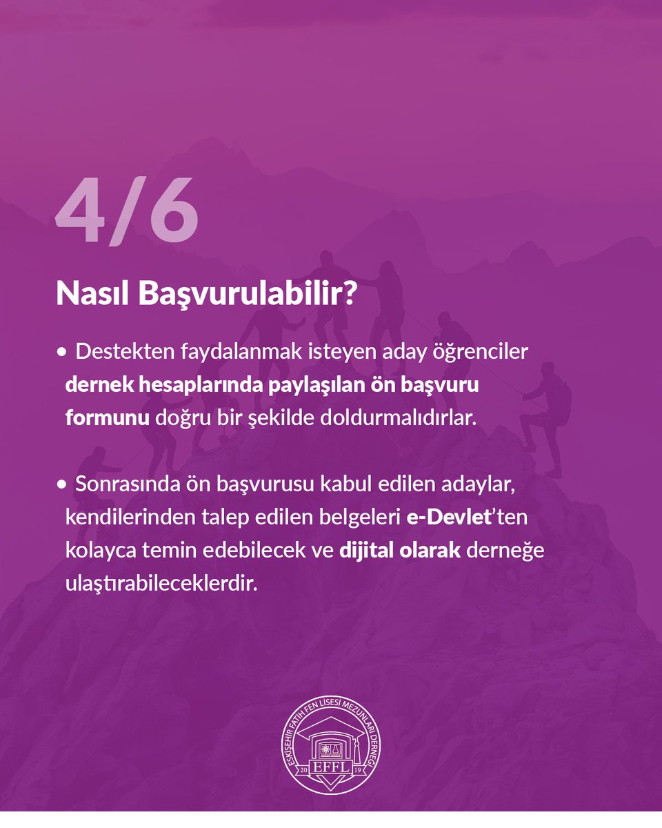 efflmezun's tweet photo. 📢 2025-2026 eğitime katkı programımıza başvurular başladı. Detaylar için görselleri kaydırmayı, başvuru için aşağıdaki formu doldurmayı unutmayın.

Son başvuru: 15 Ekim

https://t.co/lOleyGkX3j

#koru #efflmezun #efflkocamanbiraile https://t.co/tvN5aNb9Do