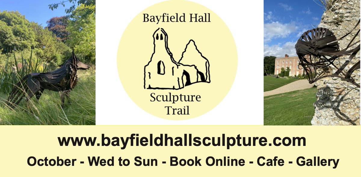 Bayfield Hall Sculpture Trail 2025 - a beautiful day to visit - mailchi.mp/8495a030f08d/b…