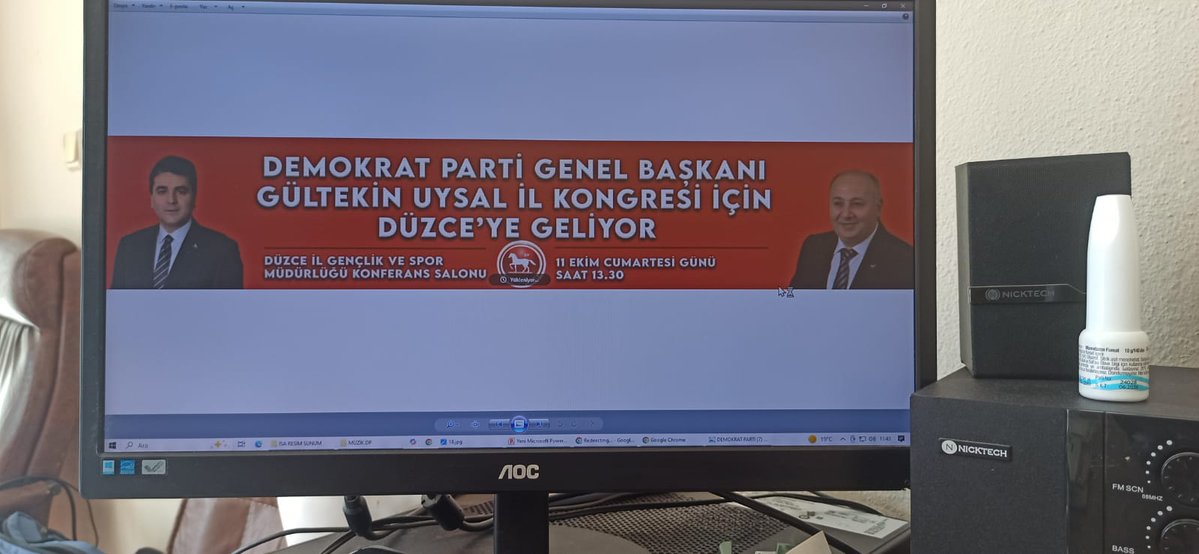 AhmetAy81000's tweet image. GÜLTEKİNUYSAL DÜZCE&apos;DE .         DEMOKRAT PARTİ genel başkanımız sayın Gültekin uysal&apos;ın da katılacağı 10 Ekim cumartesi günü saat 13_30 da demokrat parti Düzce 10.olağan il kongremize değerli düzceliler ve tüm halkımız davetlidir .#DP #Düzce.