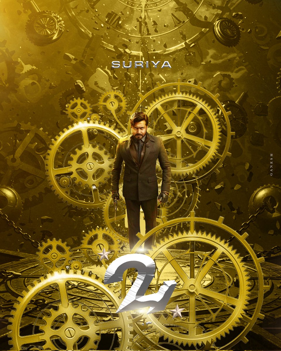 ganesh_sirla09's tweet image. Time leka edho chesina 🫠
#24movie #surya #actorsurya