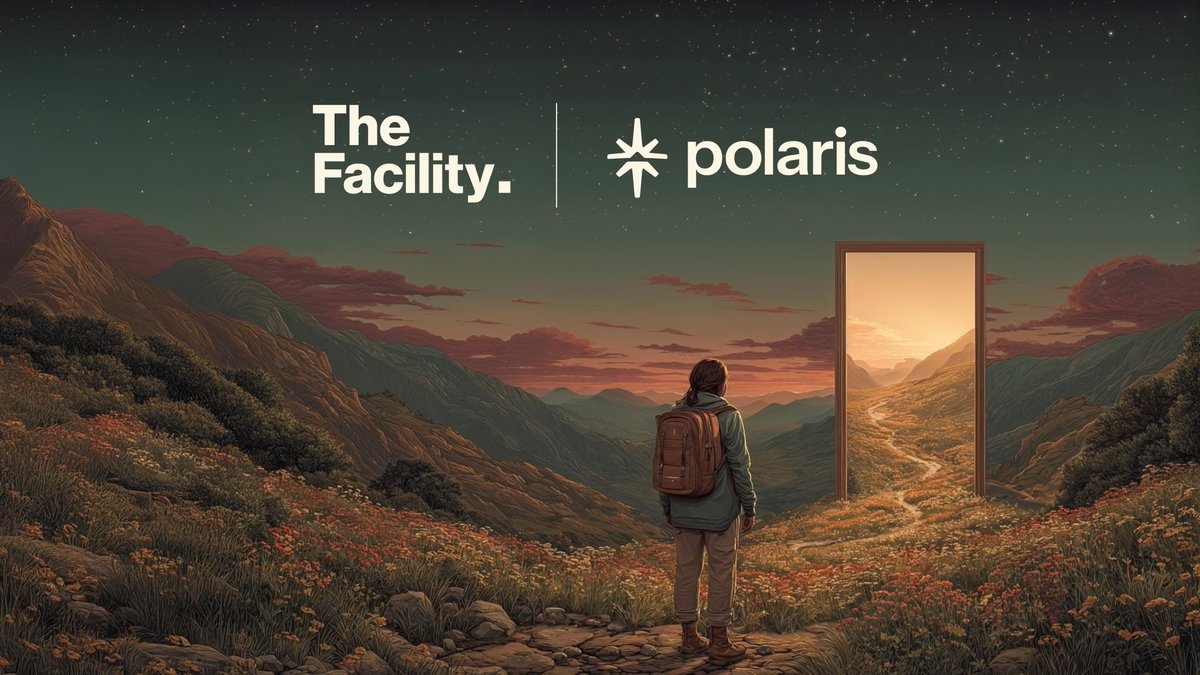 builtbyfacility's tweet image. A new adventure begins 🌄
We’re thrilled to be the design partners for @Polaris_App.
Together, we're building a dreamlike world where crypto trading unfolds like an expedition.
Our design language draws from the Age of Americana. We channel its optimism, tactility, and spirit…