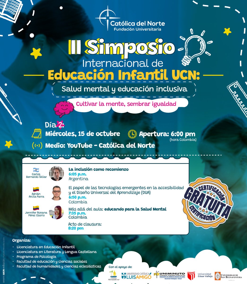 FacultaddeEducaciónyCienciasSocialesUCN tweet media