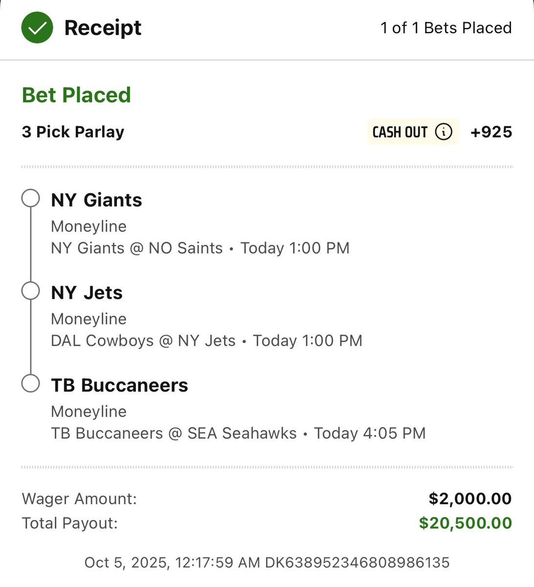 If this wins I’m kissing every single one of you.