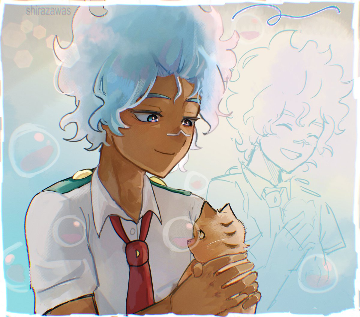 i miss him a lot : ' )  #oboroshirakumo #myheroacademia #mha