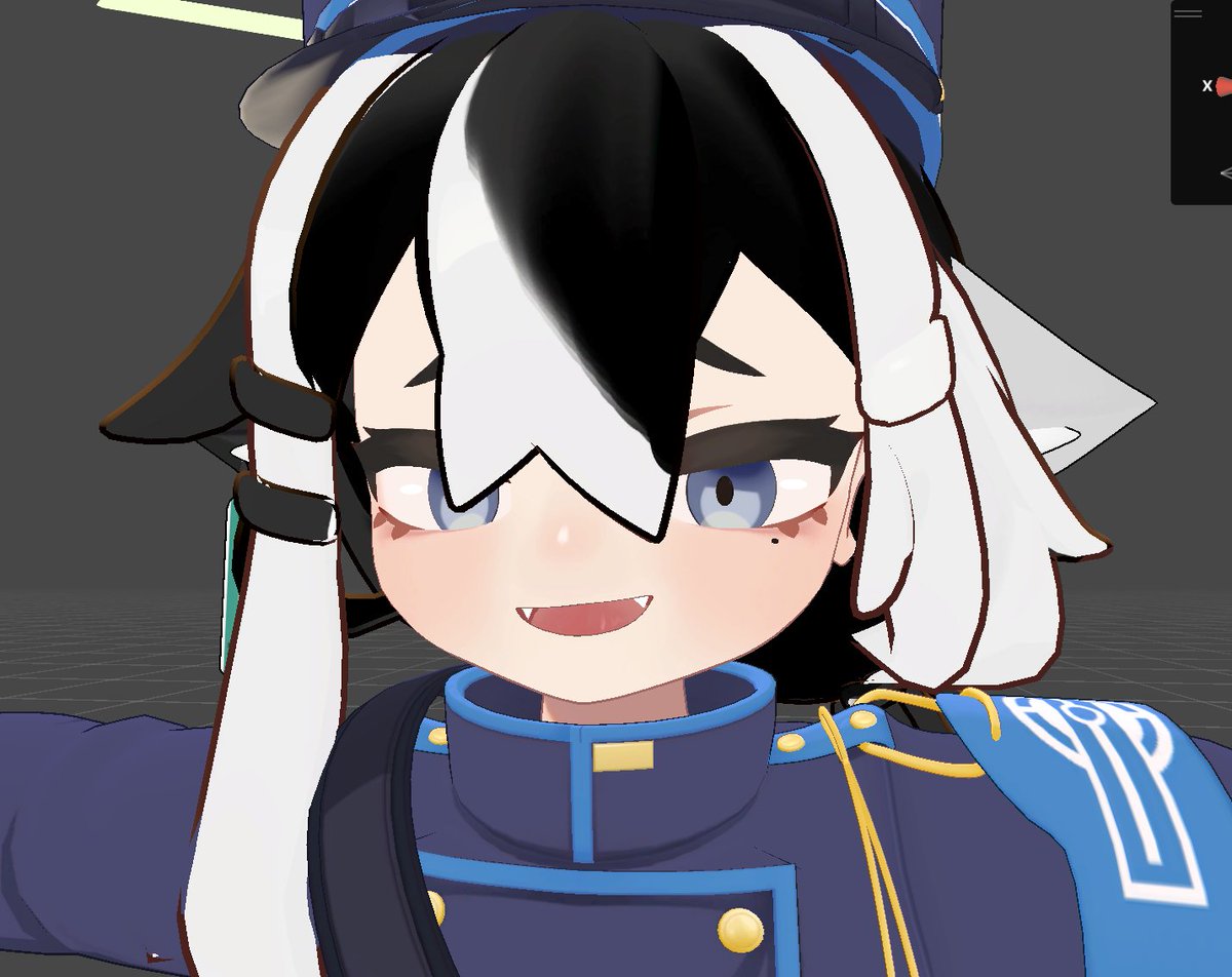 뭔가 표정을 잘못 만졌다!