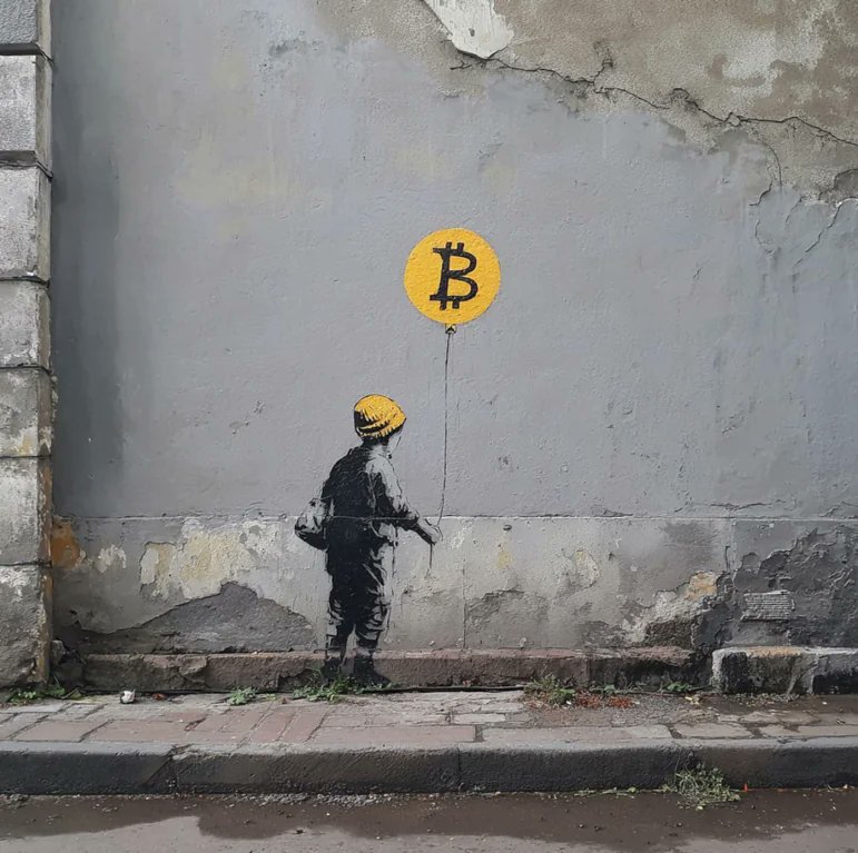 AltcoinDaily's tweet image. Bitcoin holders - Who painted this?