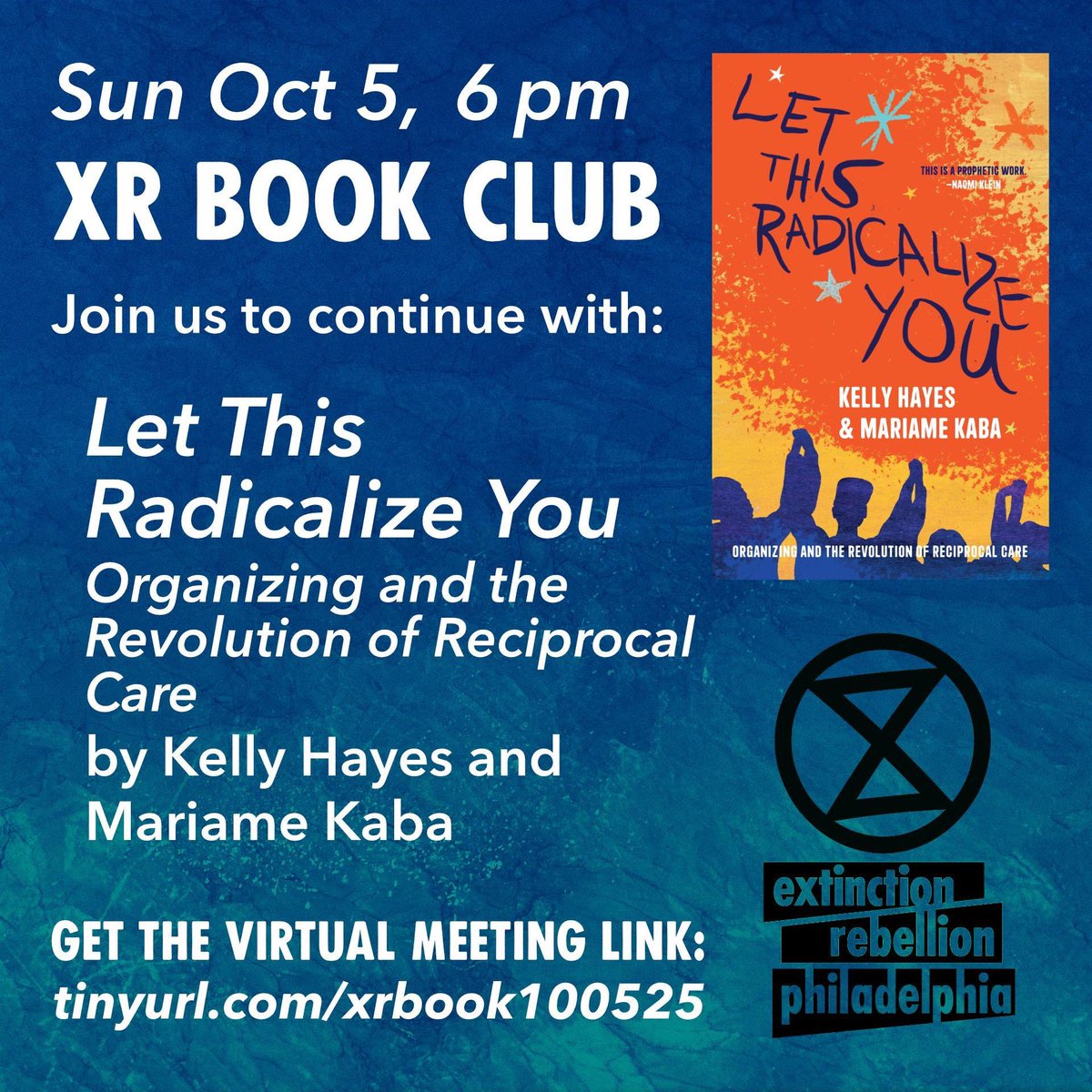 This Sunday!!! Behind on reading? Listen to the authors discuss the book on this terrific <a href="/DeathPanel_/">Death Panel</a> episode to prepare for the discussion: deathpanel.net/transcripts/le…