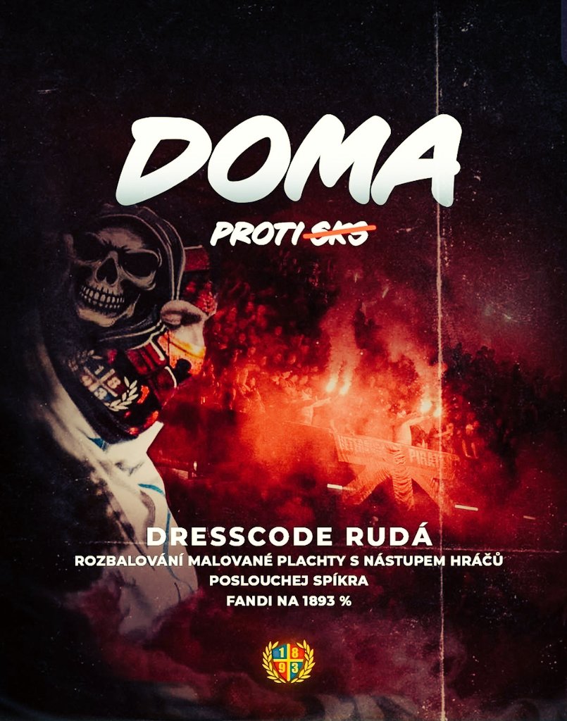 Derby day!
V srdci Evropy, legenda z Prahy, tým kterému obětujem cokoliv. Slyšíte ten hluk? SPARTA náš klub! Nenávist až po smrt k těm ku*vám z edenu!
youtube.com/shorts/MkhTrL6…