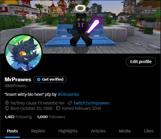 MrPrawes tweet media