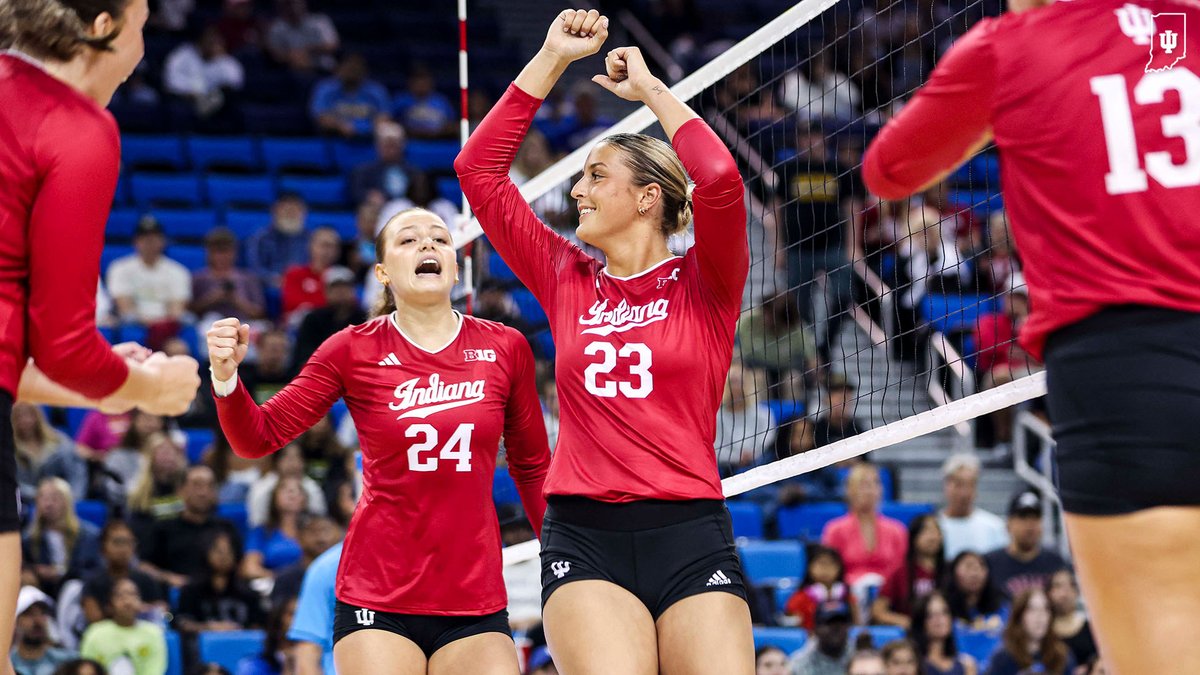 4-0 in the Big Ten for the first time since 1985 ‼️

Playing our style of volleyball in Bloomington.