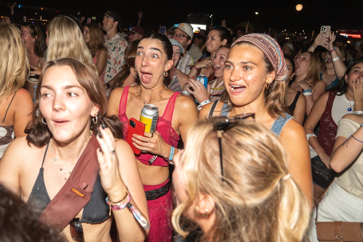 The crowd reacts as Sabrina Carpenter announces Shania Twain as her special guest during her performance at the Austin City Limits Music Festival in Zilker Park Saturday night.
For <a href="/austin360/">Austin 360</a> <a href="/statesman/">Austin Statesman</a>