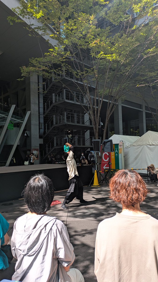 午前に起きることができ、やっと東京でモリタカアキを観れた
操作安定性高すぎて引いた