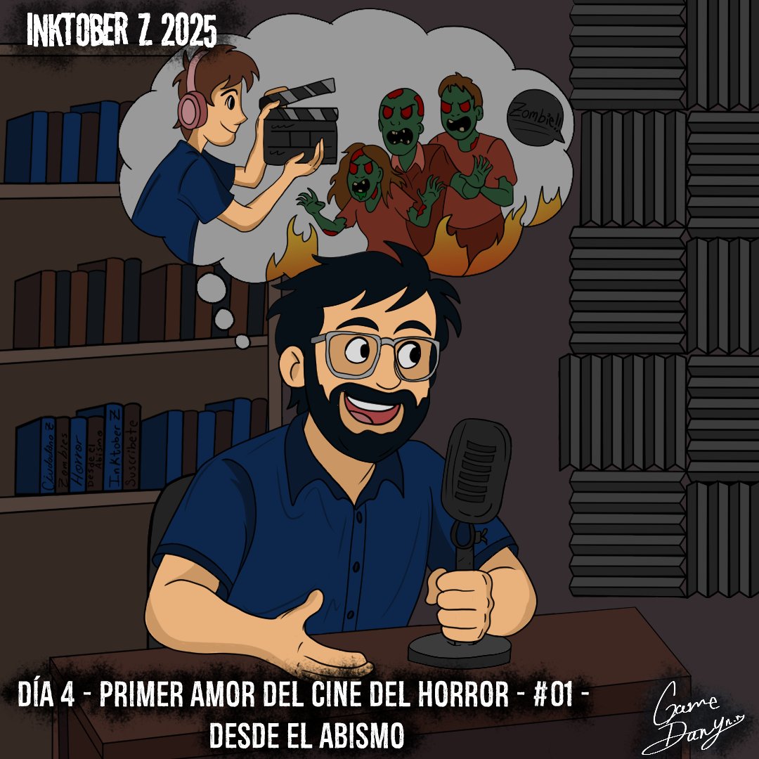GameDanyOficial's tweet photo. Un poco más sencillo por el tiempo de hoy, pero sin falta alguna.

DÍA 4 - PRIMER AMOR DEL CINE DEL HORROR - #01 - DESDE EL ABISMO #InktoberZ2025 @Ciudadano_Z2 

#dibujo #draw #creepypasta #HorrorArt  #Inktober2025 #inktober2025day4 https://t.co/XOB5FYu5C2