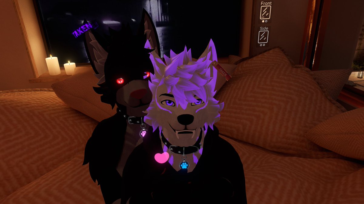 Happy one year anniversary to my amazing boyfriend <a href="/Al3X_06_/">Alex the raccoon</a> here’s to many many more ❤️