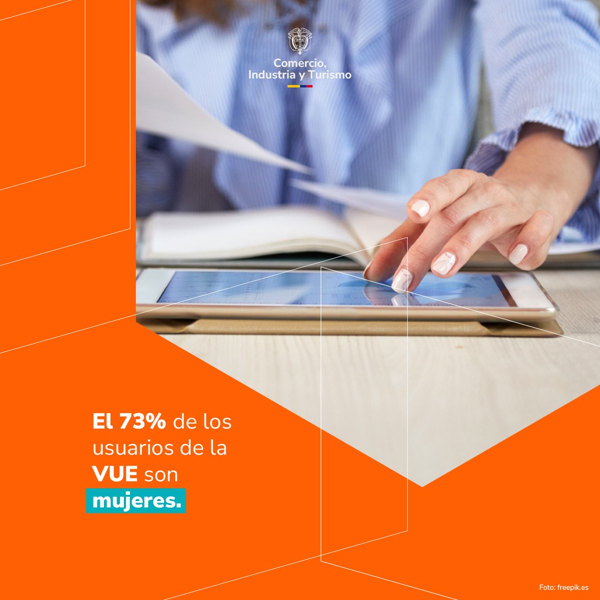 MincomercioCo's tweet image. Durante el período 2022 – 2024, más de 2.500.000 nuevos usuarios accedieron al portal de la Ventanilla Única Empresarial #VUE 👨‍💻. 

Conoce más👉 acortar.link/DB22mN 
#ConDignidadCumplimos