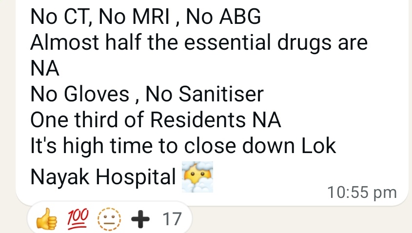 But still... doctors will be blamed for all the shortages and deficiencies in patient care... 🙃