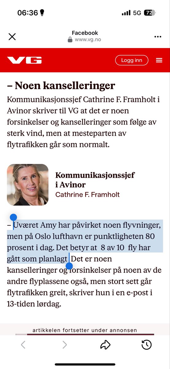 jetlagmagasin's tweet photo. Mange har fått endret sine planer de siste dagene som følge av uværet Amy. 

Det er også mye feil informasjon ute og går, og selv Avinor sier ting som er regelrett feil. 

Kommer en sak på https://t.co/VxtofnLJ2A på temaet om noen dager! https://t.co/PbRjsyER64