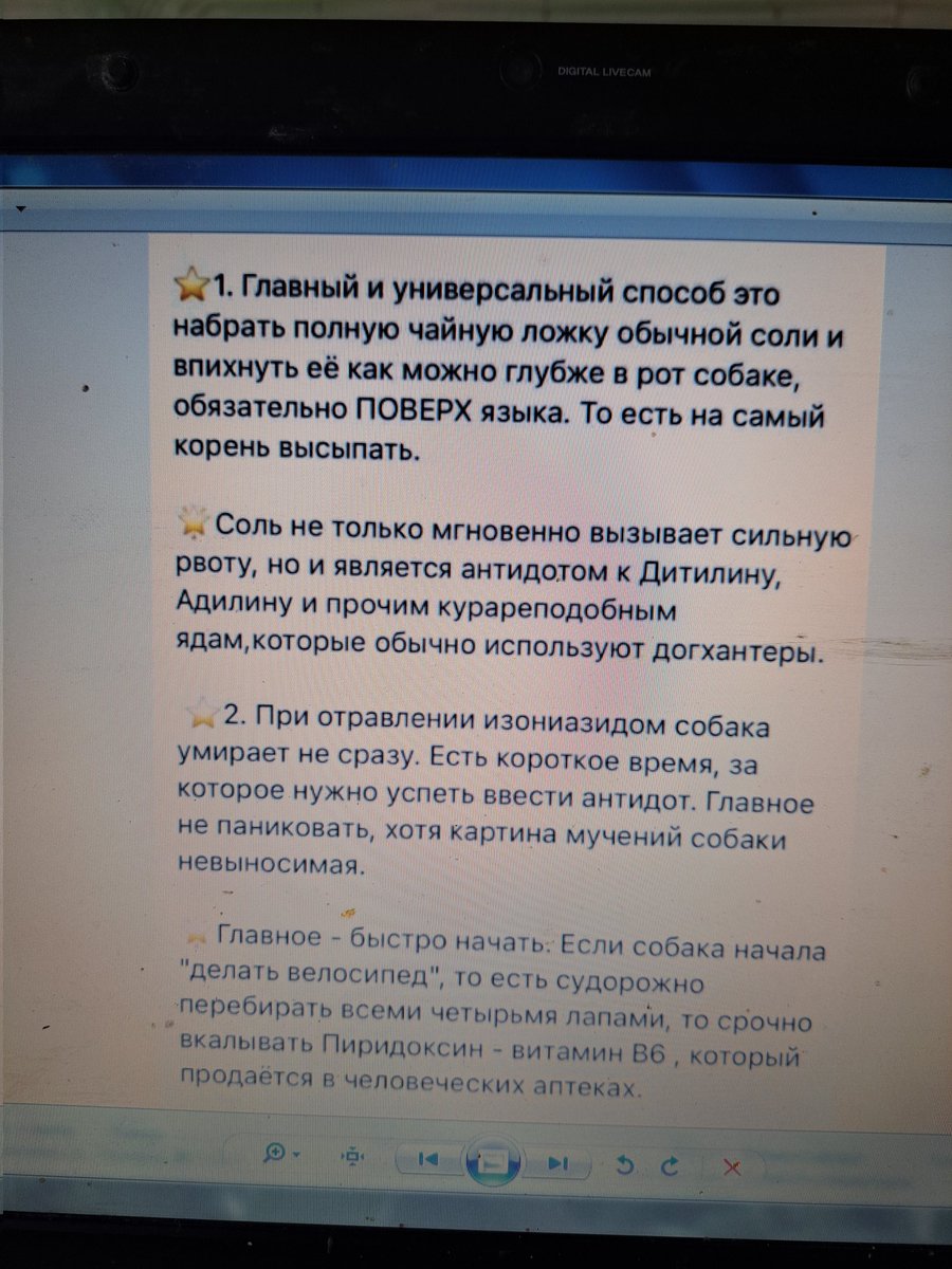 В помощь собакам при отравлении
Реально работает
Моя знакомая носит все жто с собой в сумке
Спасла уже много псин