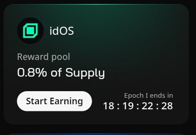 Good morning <a href="/idOS_network/">idOS</a> ☀️

Only 18 days left to secure your spot on the LB! 

A single verification with idOS unlocks access across the ecosystem - verify once, use everywhere.

Will you be there?