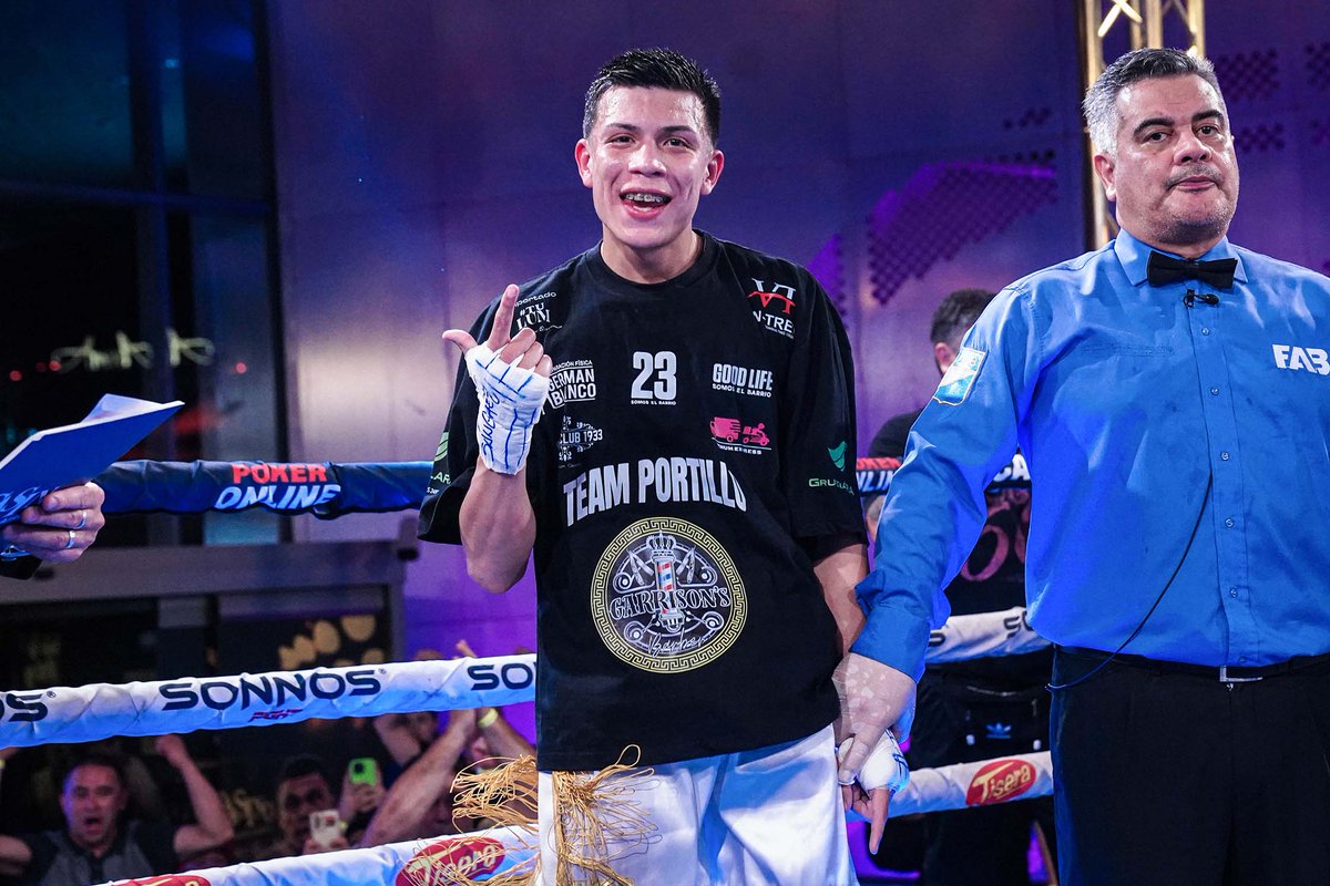 🥊Gustavo Portillo abrió la cartelera en el Casino Buenos Aires con una victoria por puntos ante Daniel Díaz 🥊
⚡️El duelo estuvo encuadrado en superpluma a cuatro rounds. 
🗒Tarjetas: Maciel, 39-36; Azzinaro y Barbero, 38-36