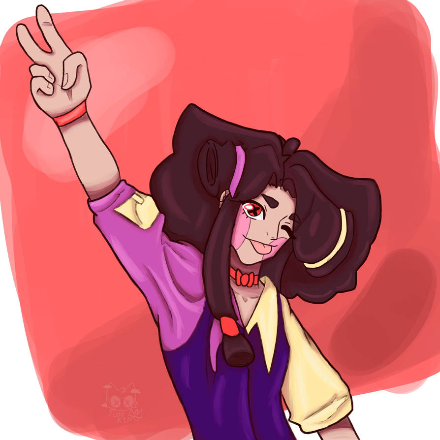 Reto o tortura?
Dibujando en directo con @xFunkingZ 
en terminaba mi dibujo siguiendo mi estilo y yo el suyo, full jasjas para no llorar SJAHDKJAH
#artdigital #challenge #art