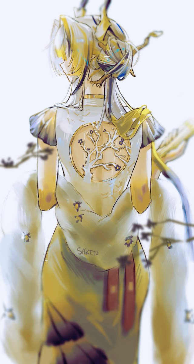 SakiyoZy's tweet image. Day 48 - Qipao Shu
#100日チャレンジ #100DayChallenge