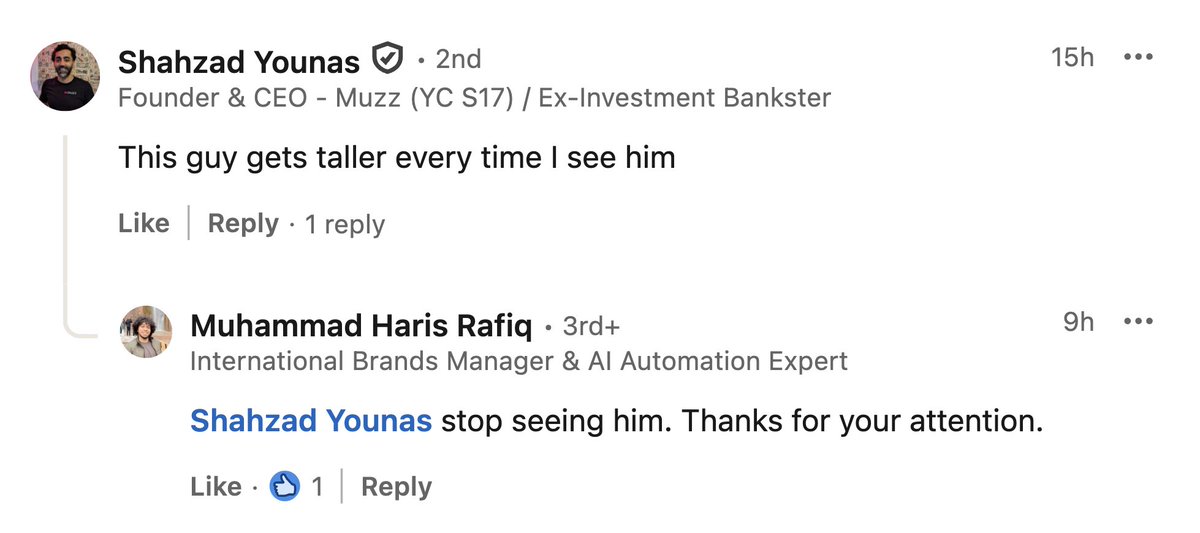 omarwasm's tweet image. Nvm I might be a fan of LinkedIn now