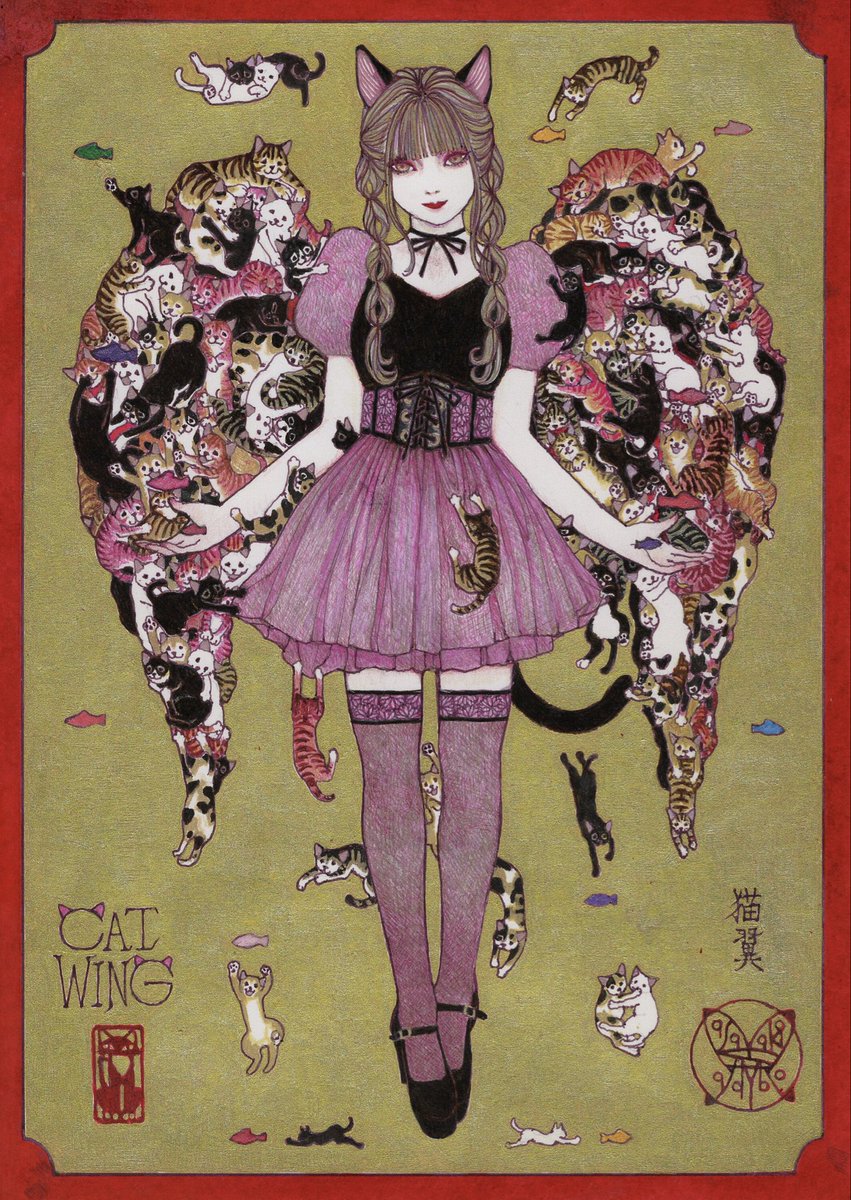 猫翼　CAT WING ¥22,000

Click
↓ ↓
 jp.mercari.com/item/m47821480…